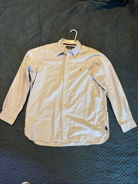 Ralph Lauren Light Purple Oxford Button-Down Shirt
